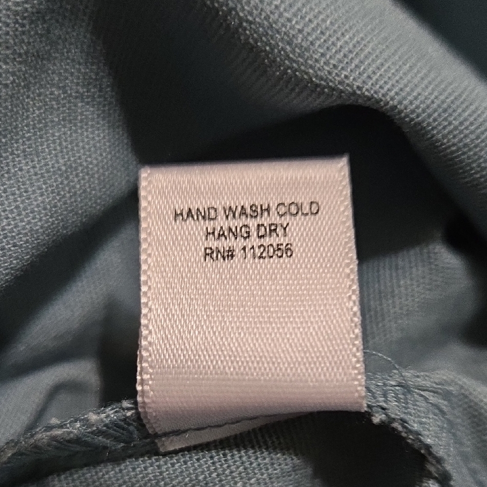 Z107 NWT Zenana Woven Knot Strap Washed Twill Denim Overalls Cropped Utility Tie - Picture 12 of 12